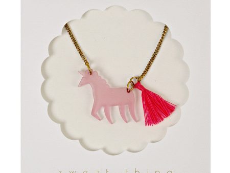 Meri Meri Unicorn Necklace Online Hot Sale