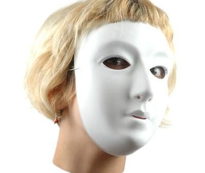 White Plastic Mask Sale