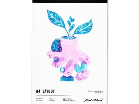 Fred Aldous Layout Pad A4 60gsm on Sale