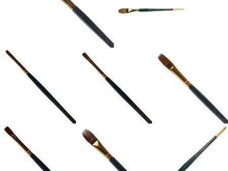 Pro Arte - Series RSF - Renaissance Sable Watercolour Brushes Flat 1 inch Online