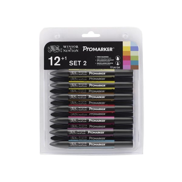 W&N Pro Marker - 12 SET 2 Online Hot Sale