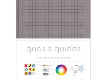 Grids And Guides Grey Notebook Hot on Sale