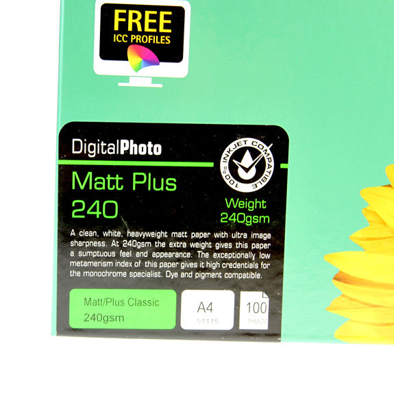 A4 PermaJet Digital Photo Paper Matt Plus - 240gsm - 100pk Hot on Sale