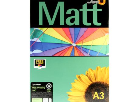 A3 PermaJet Digital Photo Paper Matt Proofing - 160gsm - 75pk Supply