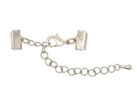 Rico Clip Clasp Silver 10mm Asst 2 Supply