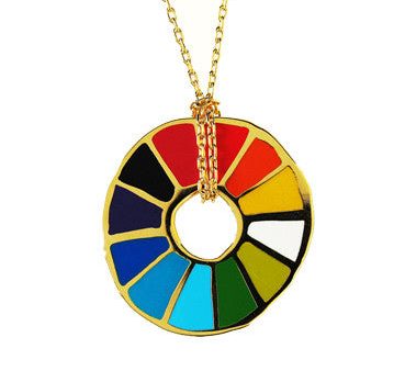 Yellow Owl Workshop Pendant - Colour Wheel on Sale