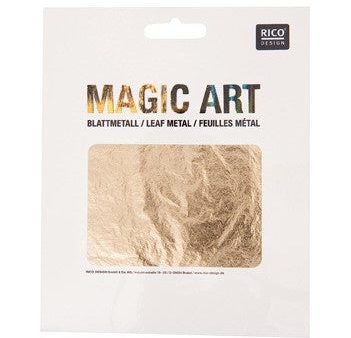 Rico Leaf Metal Gold 25 Leaves For Discount