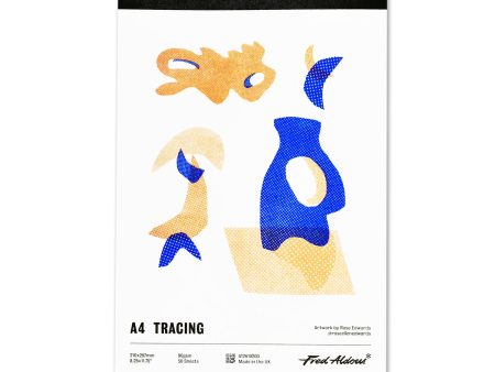 Fred Aldous Tracing Pad A4 90gsm Fashion