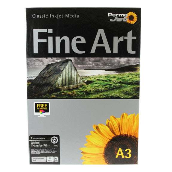 A3 PermaJet Digital Transfer Film - 165?? - 10pk on Sale