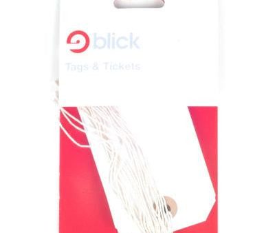 Blick Luggage Tags (10) White Hot on Sale