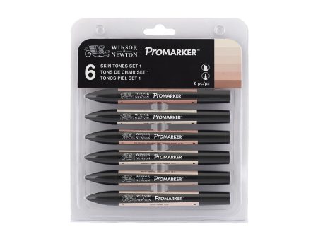 W&N Pro Marker - 6 SKIN TONES SET 1 Online