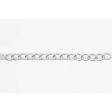 Rico Linked Chain Silver 18mm 100cm For Sale