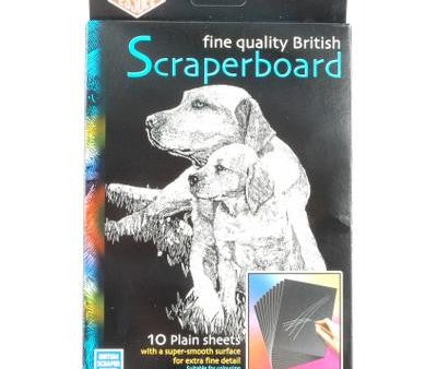 Scraperboard Black 229mmx152mm Sale