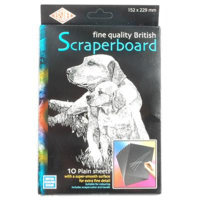 Scraperboard Black 229mmx152mm Sale