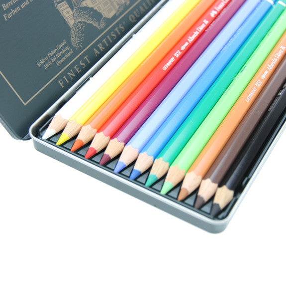 Faber Castell 12 Watercolour Pencils  Albrecht Duerer  Discount