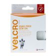 VELCRO Brand Snag Free Sew On Tape Hook & Loop 20mm x 3M White Supply