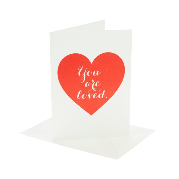 You Are Loved Card Fashion