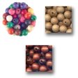 Wood Beads 10mm Round 100 Pack Supply