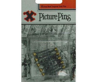 X Brass Head Pins For Cheap