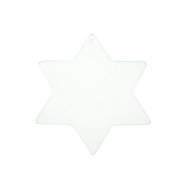 Glass Shape Star 90mm Discount