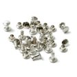 Tubular Rivets 7mm. Pack of 60. Fashion