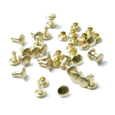 Tubular Rivets 7mm. Pack of 60. Fashion