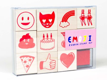 YOW Emojy Rubber Stamp Set For Cheap