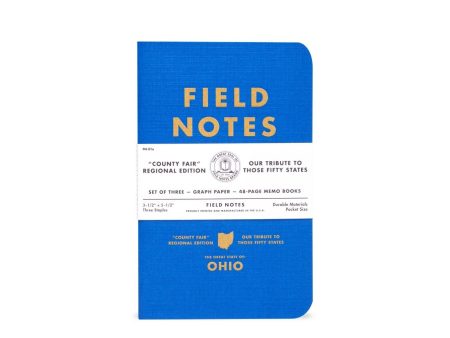 FIELD NOTES x 3 Notebooks - County Fair Edition Online