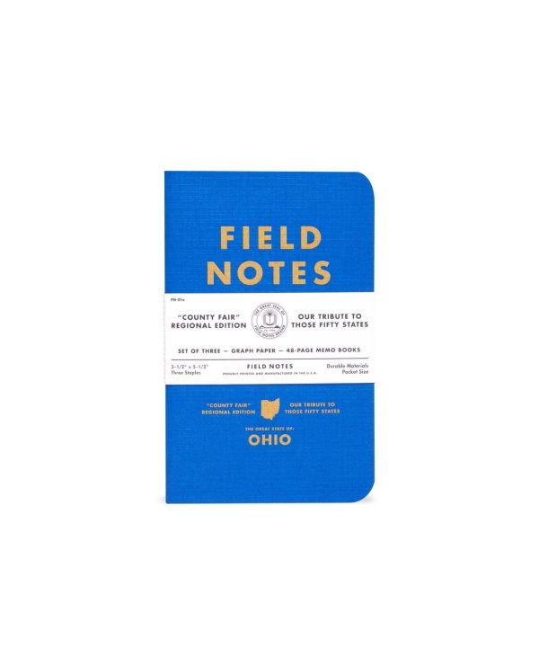 FIELD NOTES x 3 Notebooks - County Fair Edition Online