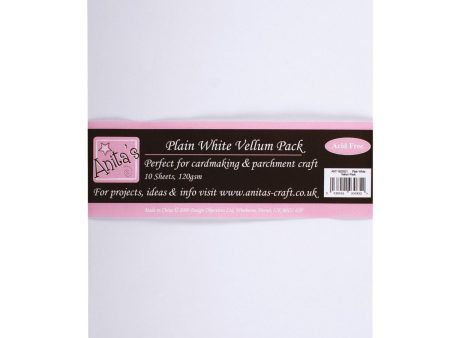 A4 Parchment Vellum (10pk) - Plain White For Discount