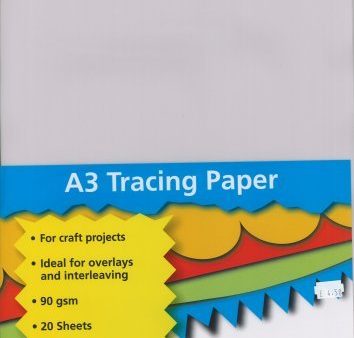 Tracing Paper Pack - A3 20pk - 90gsm Discount