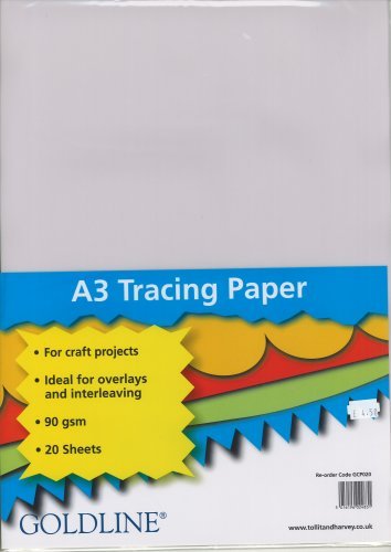 Tracing Paper Pack - A3 20pk - 90gsm Discount