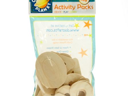 Wooden Numbers Pack - 20pk For Sale