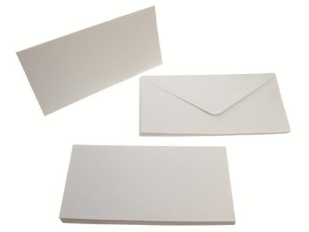 Tall Card Blanks 300gsm 10Pk - White Sale