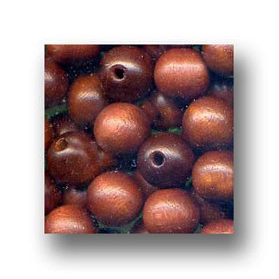 Wood Beads 10mm Round 100 Pack Supply