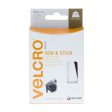 VELCRO Brand Sew & Stick Tape Hook & Loop 20mm x 1m White Online Sale