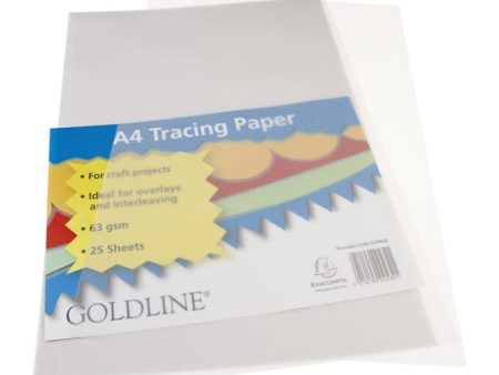 Tracing Paper Pack - A4 25pk - 63gsm Sale