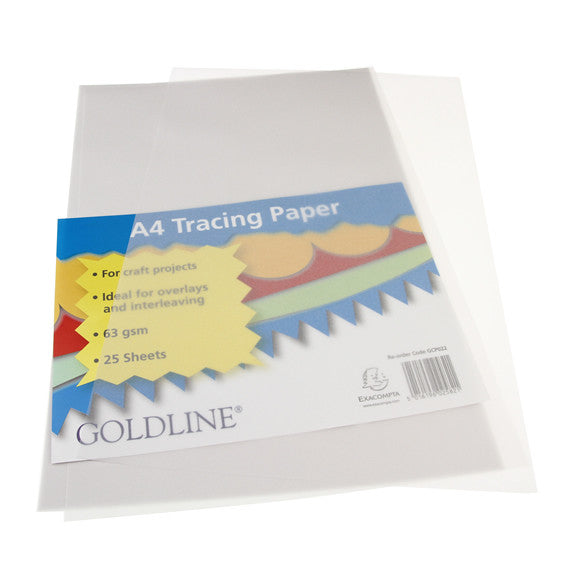 Tracing Paper Pack - A4 25pk - 63gsm Sale