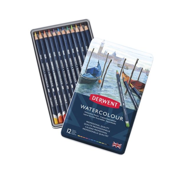 Derwent Watercolour Tin Hot on Sale