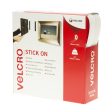 VELCRO Brand Stick On Tape Hook & Loop 20mm x 10m White For Discount