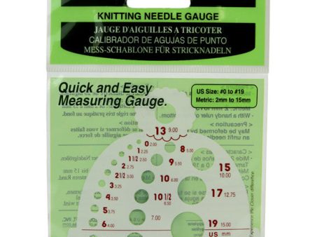 Clover Knitting Needle Gauge Fashion