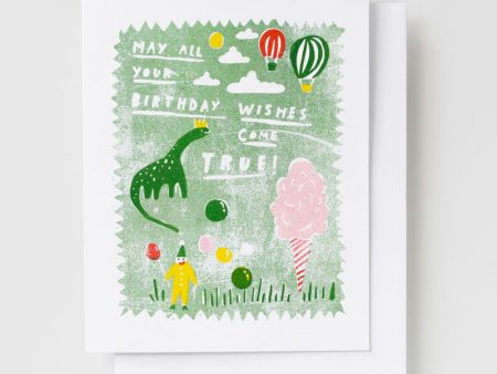 YOW- Card - Dino Birthday Wishes Online Sale