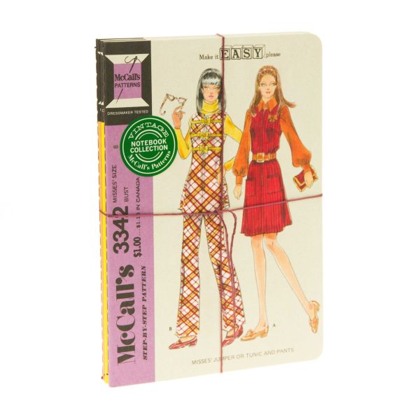 Vintage McCall s Patterns Notebook Pack Fashion