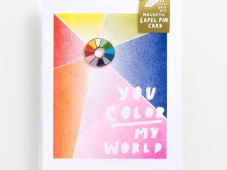 YOW- Card - You Colour My World For Discount