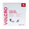 VELCRO Brand Stick On Tape Loop Only 20mm x 10m White Supply