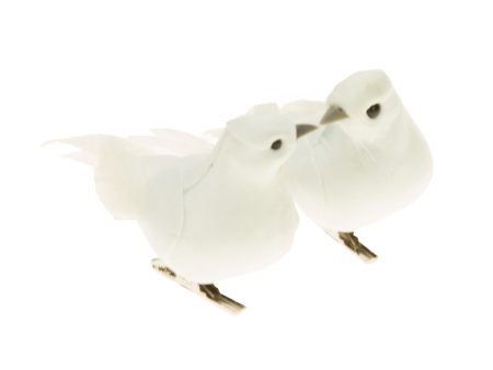 Artemio White Doves 2pk Online Hot Sale